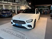Gebraucht Mercedes E400 AMG line 330 PS (242 kW) 2021 Designo diamantweiß bright (metallic) Kombi