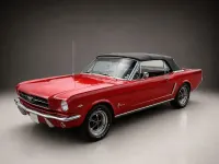 Gebraucht Ford V8 200 PS (147 kW) 1965 Rot Cabrio