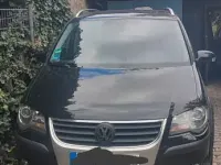 Gebraucht VW Touran Cross 140 PS (102 kW) 2007 Schwarz Van / Kleinbus