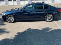 Gebraucht BMW 540 Sport Line 320 PS (235 kW) 2018 Blau Limousine