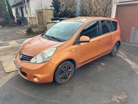 Second-hand Nissan Note Acenta 88 CP (64 kW) 2009 Portocaliu Hatchback