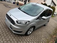 Gebraucht Ford Tourneo Courier 101 PS (74 kW) 2018 Silber Van / Kleinbus