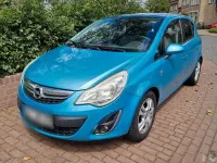 Gebraucht Opel Corsa Satellite 87 PS (63 kW) 2011 Blau Kleinwagen