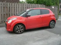 Gebraucht Citroën C1 Shine 82 PS (60 kW) 2015 Rot Kleinwagen