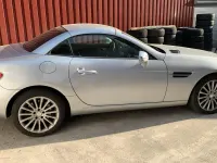 Gebraucht Mercedes SLK200 184 PS (135 kW) 2012 Silber Cabrio
