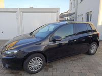 Gebraucht VW Golf VI 102 PS (75 kW) 2009 Schwarz Kleinwagen