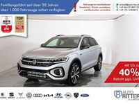 Neu VW T-Roc R-line 150 PS (110 kW) 2025 Silber (pyritsilber metallic/s.../silber) SUV
