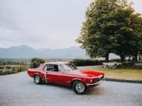 Gebraucht Ford V8 210 PS (154 kW) 1967 Rot Coupé
