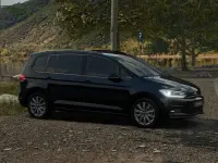 Gebraucht VW Touran Highline 150 PS (110 kW) 2025 Schwarz Van / Kleinbus