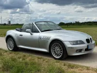 Brugt BMW Z3 118 HK (86 kW) 2001 Sølv Cabriolet