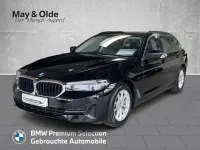 Gebraucht BMW 520 190 PS (139 kW) 2022 Schwarz Kombi