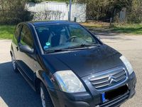 Gebraucht Citroën C2 60 PS (44 kW) 2009 Schwarz Kleinwagen