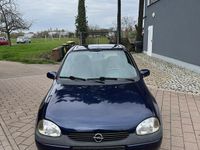 Gebraucht Opel Corsa 65 PS (47 kW) 1999 Blau Kleinwagen