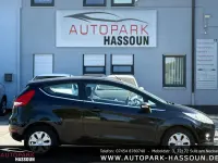 Gebraucht Ford Fiesta Titanium 97 PS (71 kW) 2008 Pantherschwarz Kleinwagen