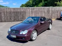 Gebraucht Mercedes CLK320 224 PS (164 kW) 2008 Silber Cabrio