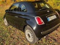 Gebraucht Fiat 500 Lounge 69 PS (50 kW) 2013 Schwarz Limousine