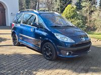 Gebraucht Peugeot 1007 73 PS (53 kW) 2008 Blau Van / Kleinbus