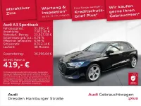 Gebraucht Audi A3 Advanced 116 PS (85 kW) 2026 Mythosschwarz metallic Limousine