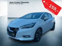 Gebraucht Nissan Micra Tekna 92 PS (67 kW) 2021 Weiß Kleinwagen