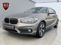 Gebraucht BMW 116 Advantage 109 PS (80 kW) 2015 Platinsilber metallic Kleinwagen