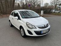 Gebraucht Opel Corsa Selection 69 PS (50 kW) 2014 Weiß Kleinwagen
