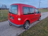Gebraucht VW Caddy Team 80 PS (58 kW) 2008 Rot Van / Kleinbus