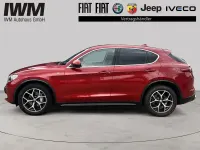 Gebraucht Alfa Romeo Stelvio Lusso 209 PS (153 kW) 2021 Rot SUV