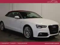 Gebraucht Audi A5 Cabriolet S-Line 190 PS (139 kW) 2016 Weiß Cabrio
