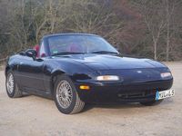 Gebraucht Mazda MX5 Edition 116 PS (85 kW) 1993 Schwarz Cabrio
