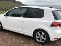 Gebraucht VW Golf VI Highline 160 PS (117 kW) 2009 Weiß Kleinwagen