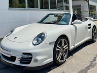 Gebraucht Porsche 911 Turbo S Cabriolet Chrono 530 PS (389 kW) 2010 Carraraweiß metallic Cabrio