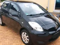 Gebraucht Toyota Yaris 69 PS (50 kW) 2009 Schwarz Kleinwagen