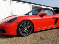 Brugt Porsche Boxster S 349 HK (256 kW) 2019 Rød Cabriolet