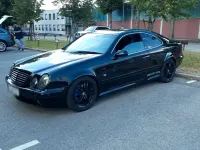 Gebraucht Mercedes CLK430 1998 Schwarz Coupé