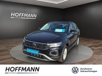 Gebraucht VW T-Roc Life 110 PS (80 kW) 2022 Schwarz SUV