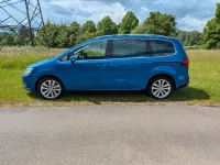 Gebraucht VW Sharan Highline 184 PS (135 kW) 2017 Blau Van / Kleinbus