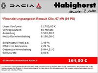 Gebraucht Renault Clio V Zen 91 PS (66 kW) 2021 Grau Kleinwagen