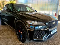 Gebraucht Jaguar F-Pace SVR 551 PS (405 kW) 2019 Schwarz SUV