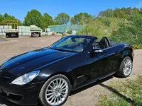 Gebraucht Mercedes SLK200 163 PS (119 kW) 2007 Schwarz Cabrio
