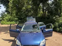 Gebraucht Ford Focus 101 PS (74 kW) 2007 Blau Kleinwagen