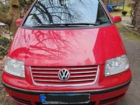 Gebraucht VW Sharan United 140 PS (102 kW) 2009 Rot Van / Kleinbus