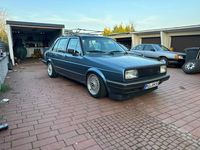 Second-hand VW Jetta 90 CP (66 kW) 1987 Albastru Berlinǎ
