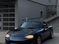 Gebraucht Mazda MX5 110 PS (80 kW) 1998 Blau Cabrio