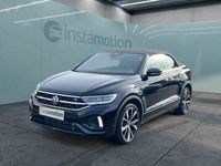 Gebraucht VW T-Roc Cabriolet R-line 150 PS (110 kW) 2024 Schwarz Cabrio