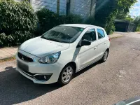 Gebraucht Mitsubishi Space Star 87 PS (63 kW) 2018 Weiß Kleinwagen