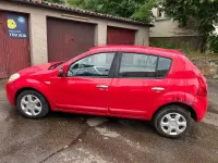 Gebraucht Dacia Sandero 87 PS (63 kW) 2008 Rot Kleinwagen