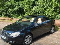 Usata VW Eos 150 CV (110 kW) 2007 Nero Cabrio