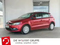 Gebraucht VW Polo Comfortline 90 PS (66 kW) 2014 Rot Kleinwagen