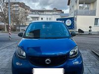 Gebraucht Smart ForFour Electric Drive Passion 60 kW (82 PS) 2018 Blau Kleinwagen