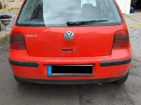 Brugt VW Golf III Basis 75 HK (55 kW) 1999 Rød Sedan